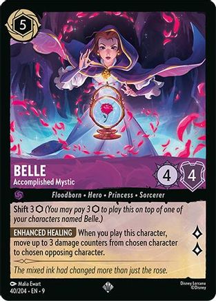 Belle - Accomplished Mystic (40/204) [Fabled] - Deck Out Gaming