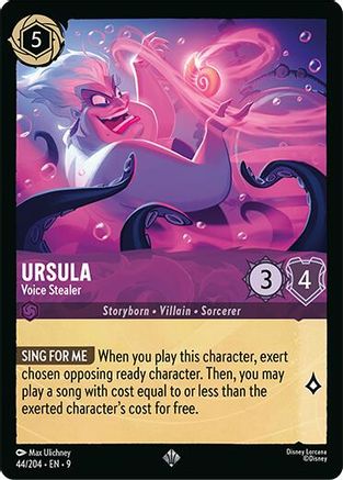 Ursula - Voice Stealer (44/204) [Fabled] - Deck Out Gaming