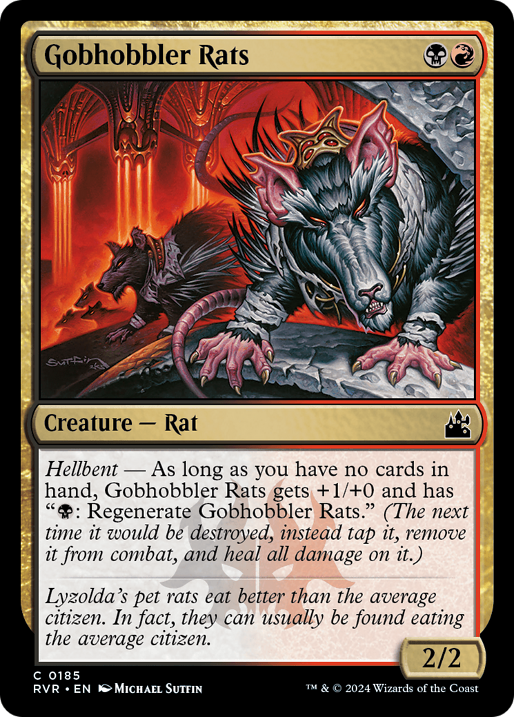 Gobhobbler Rats (185) [Ravnica Remastered] - Deck Out Gaming