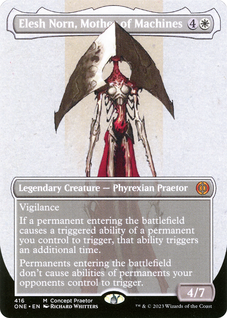 Elesh Norn, Mother of Machines (Concept Praetor) (416) [Phyrexia: All Will Be One] - Deck Out Gaming