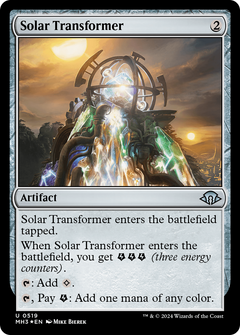Solar Transformer (Ripple Foil) (519) [Modern Horizons 3] foil - Deck Out Gaming