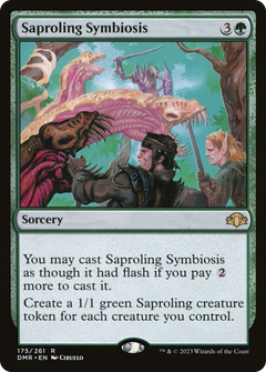 Saproling Symbiosis (175) [Dominaria Remastered] - Deck Out Gaming