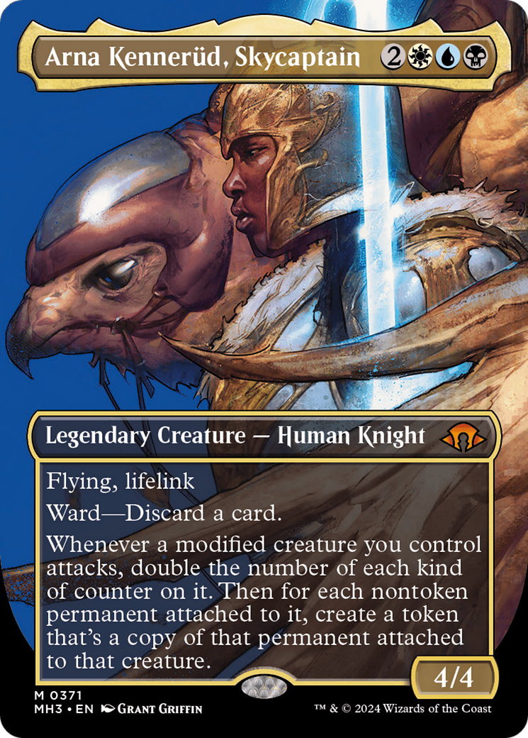 Arna Kennerud, Skycaptain (Borderless) (371) [Modern Horizons 3] - Deck Out Gaming