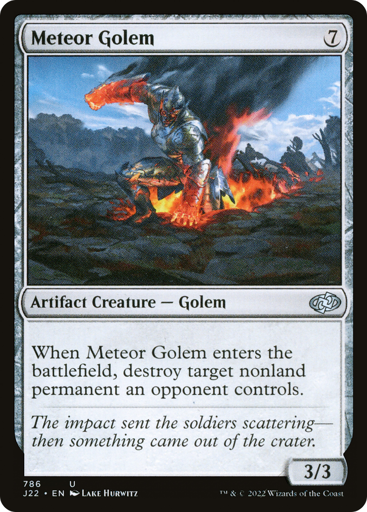 Meteor Golem (786) [Jumpstart 2022] - Deck Out Gaming