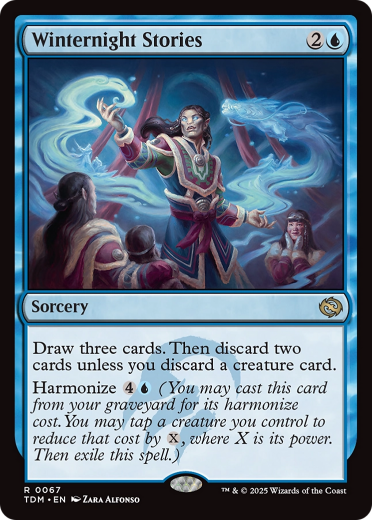 Winternight Stories (67) [Tarkir: Dragonstorm] foil - Deck Out Gaming
