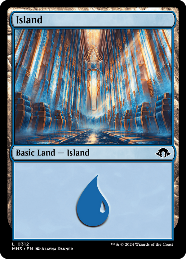 Island (0312) (312) [Modern Horizons 3] foil - Deck Out Gaming