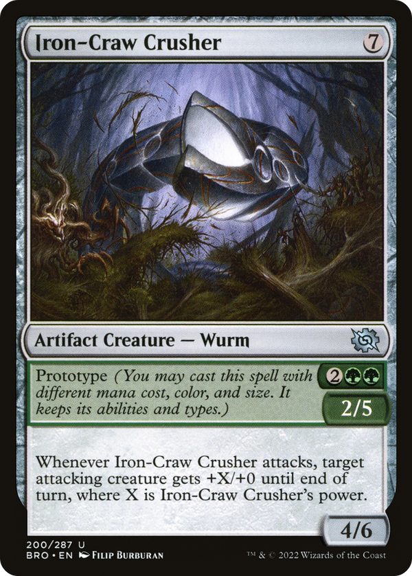 Iron-Craw Crusher (200) [The Brothers' War] - Deck Out Gaming