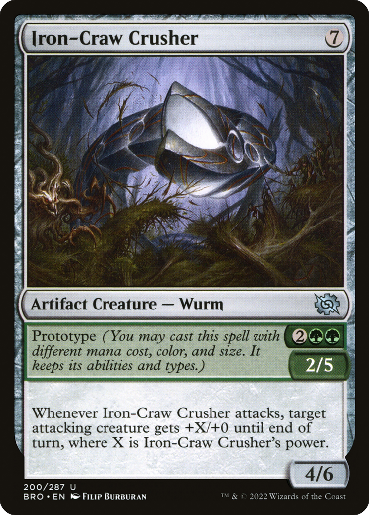 Iron-Craw Crusher (200) [The Brothers' War] - Deck Out Gaming