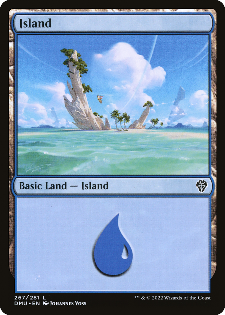 Island (267) (267) [Dominaria United] foil - Deck Out Gaming