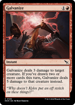 Galvanize (128) [Murders at Karlov Manor] - Deck Out Gaming