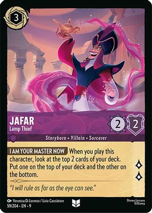 Jafar - Lamp Thief (59/204) [Fabled] - Deck Out Gaming