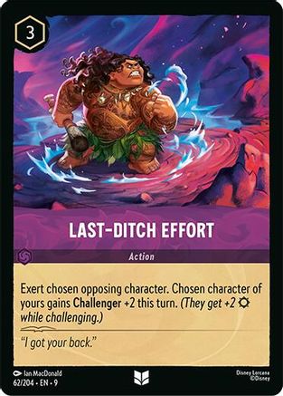 Last-Ditch Effort (62/204) [Fabled] - Deck Out Gaming