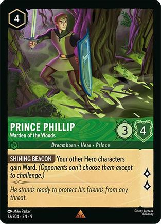 Prince Phillip - Warden of the Woods (72/204) [Fabled] Cold Foil - Deck Out Gaming