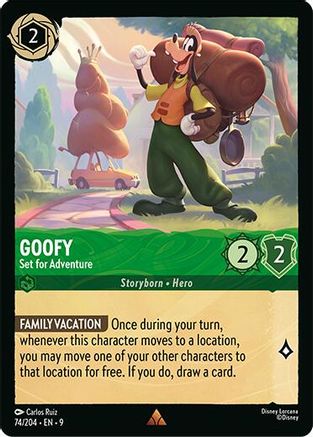 Goofy - Set for Adventure (74/204) [Fabled] - Deck Out Gaming