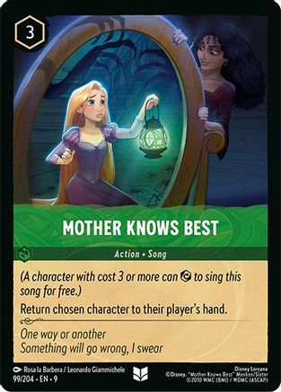 Mother Knows Best (99/204) [Fabled] Cold Foil - Deck Out Gaming