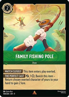 Family Fishing Pole (100/204) [Fabled] Cold Foil - Deck Out Gaming