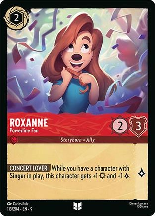 Roxanne - Powerline Fan (113/204) [Fabled] - Deck Out Gaming