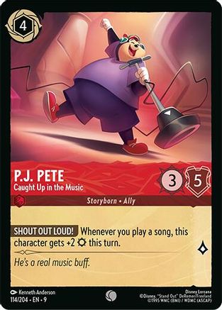 P.J. Pete - Caught Up in the Music (114/204) [Fabled] - Deck Out Gaming