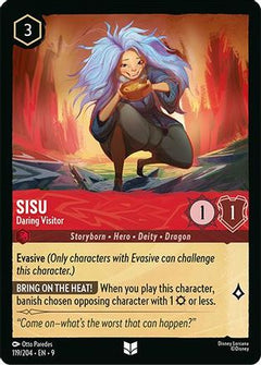 Sisu - Daring Visitor (119/204) [Fabled] - Deck Out Gaming