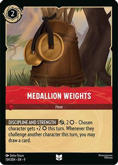 Medallion Weights (134/204) [Fabled] - Deck Out Gaming
