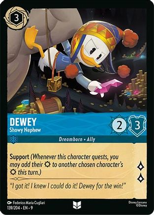 Dewey - Showy Nephew (139/204) [Fabled] - Deck Out Gaming
