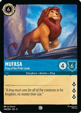 Mufasa - King of the Pride Lands (144/204) [Fabled] - Deck Out Gaming