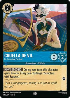 Cruella De Vil - Fashionable Cruiser (145/204) [Fabled] - Deck Out Gaming