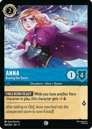 Anna - Braving the Storm (146/204) [Fabled] - Deck Out Gaming