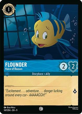 Flounder - Voice of Reason (147/204) [Fabled] Cold Foil - Deck Out Gaming