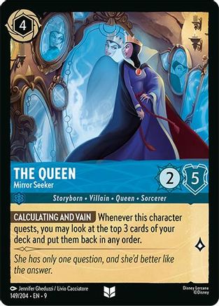 The Queen - Mirror Seeker (149/204) [Fabled] - Deck Out Gaming