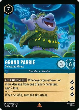 Grand Pabbie - Oldest and Wisest (150/204) [Fabled] Cold Foil - Deck Out Gaming