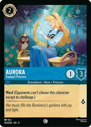 Aurora - Tranquil Princess (154/204) [Fabled] Cold Foil - Deck Out Gaming