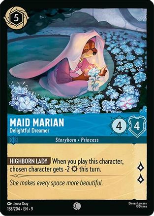 Maid Marian - Delightful Dreamer (158/204) [Fabled] - Deck Out Gaming