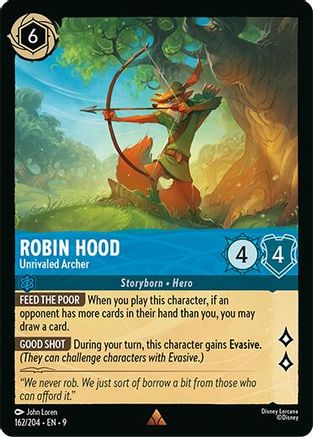 Robin Hood - Unrivaled Archer (162/204) [Fabled] - Deck Out Gaming