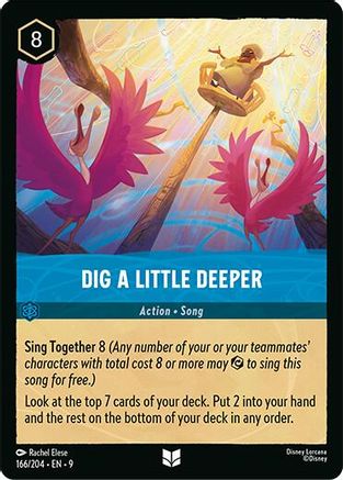 Dig a Little Deeper (166/204) [Fabled] - Deck Out Gaming