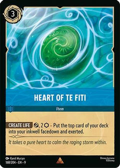 Heart of Te Fiti (168/204) [Fabled] Cold Foil - Deck Out Gaming