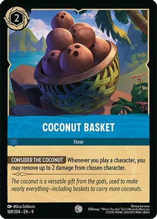Coconut Basket (169/204) [Fabled] - Deck Out Gaming