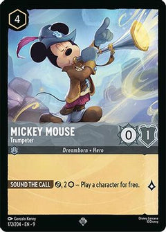 Mickey Mouse - Trumpeter (172/204) [Fabled] - Deck Out Gaming
