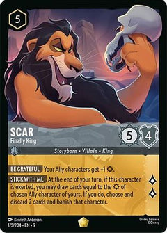 Scar - Finally King (175/204) [Fabled] Cold Foil - Deck Out Gaming