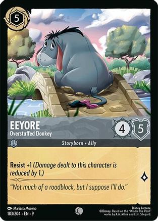 Eeyore - Overstuffed Donkey (183/204) [Fabled] - Deck Out Gaming
