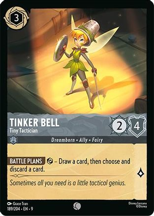Tinker Bell - Tiny Tactician (189/204) [Fabled] - Deck Out Gaming
