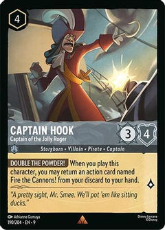 Captain Hook - Captain of the Jolly Roger (190/204) [Fabled] - Deck Out Gaming