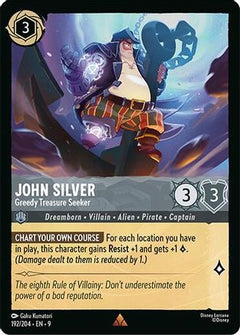 John Silver - Greedy Treasure Seeker (192/204) [Fabled] - Deck Out Gaming