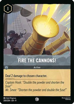 Fire the Cannons! (200/204) [Fabled] Cold Foil - Deck Out Gaming