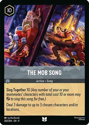 The Mob Song (202/204) [Fabled] - Deck Out Gaming