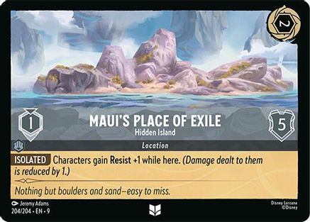 Maui's Place of Exile - Hidden Island (204/204) [Fabled] - Deck Out Gaming