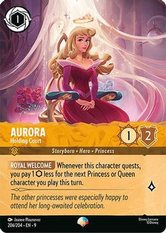 Aurora - Holding Court (Epic) (206/204) [Fabled] Holofoil - Deck Out Gaming