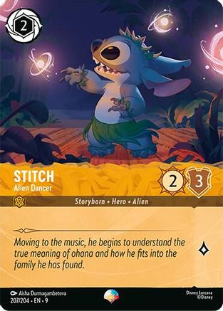Stitch - Alien Dancer (Epic) (207/204) [Fabled] Holofoil - Deck Out Gaming