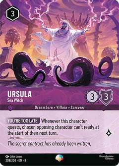 Ursula - Sea Witch (Epic) (208/204) [Fabled] Holofoil - Deck Out Gaming