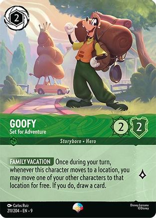 Goofy - Set for Adventure (Epic) (211/204) [Fabled] Holofoil - Deck Out Gaming